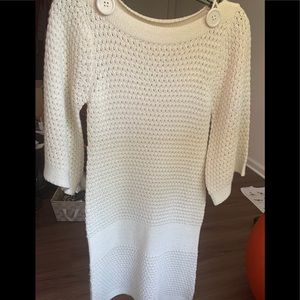 Knit sweater dress